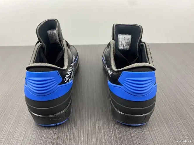 Chep Onekick 2 Black Retro Low Blue Jordan SP DJ4375-004 Off-White 0517